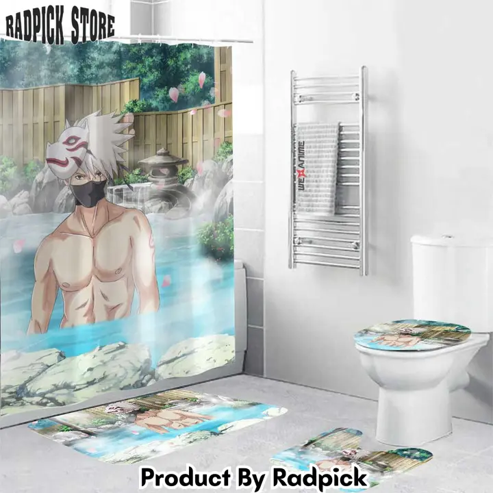 Boys hot spring kakashi hatake combo bathroom set   rp0158694